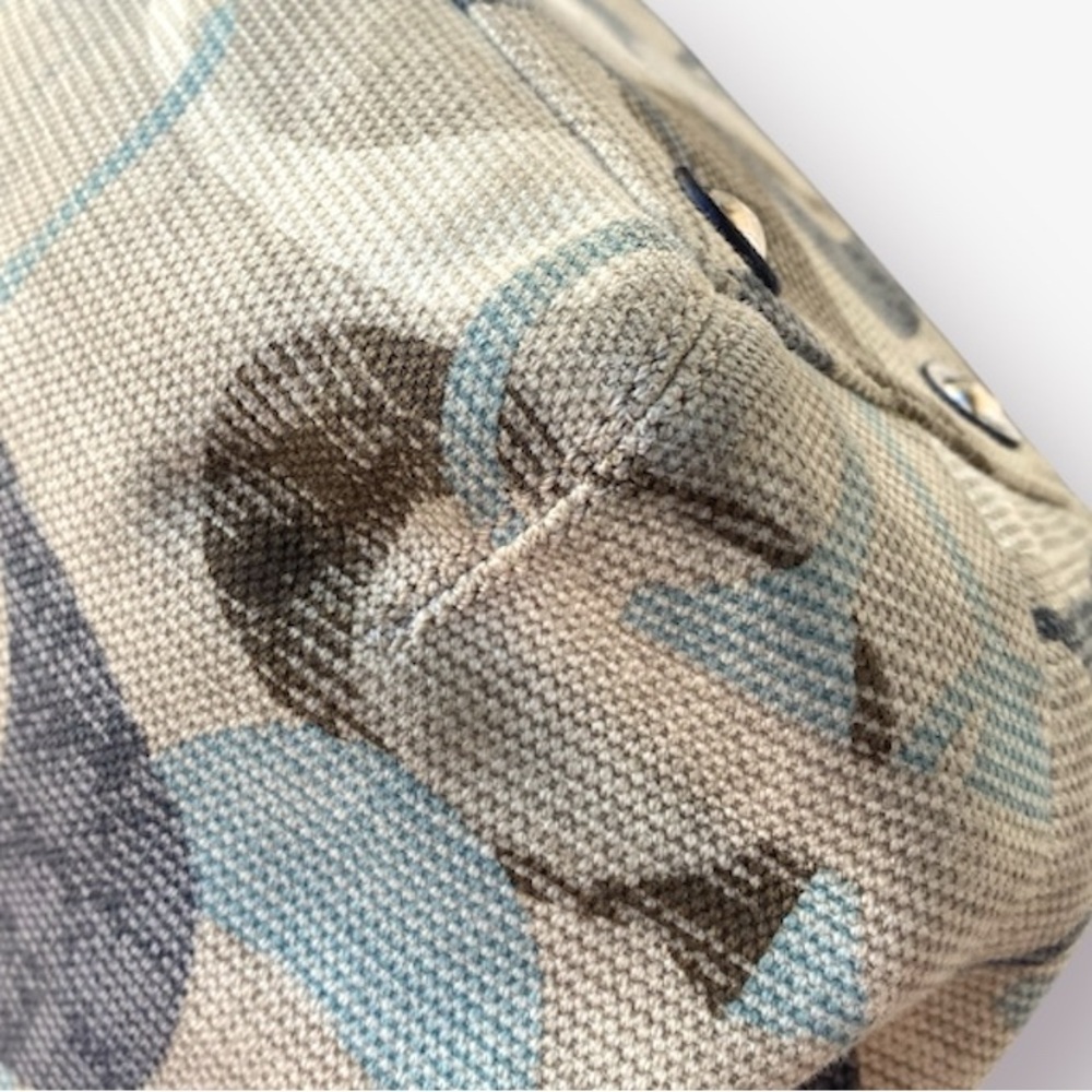 Coach Soho Optic Art Pleated Linen Tote - Picture 10 of 13